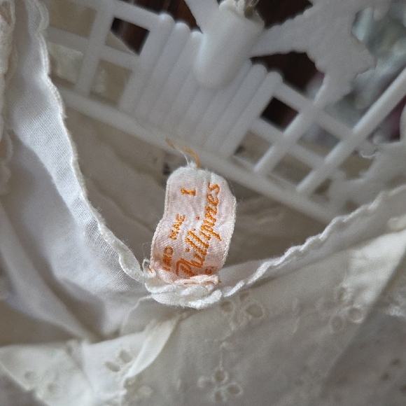 Cream Lace Baby Dress - Picture 3 of 3